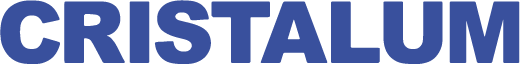 logo cristalum azul